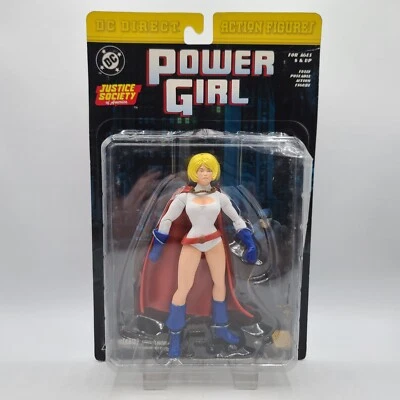 DC Direct Justice Society Of America Power Girl Action Figure New - Image 1 of 3