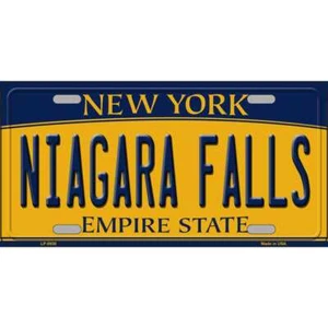 Etiqueta de placa de metal novedoso de las Cataratas del Niágara Nueva York LP-8938 - Imagen 1 de 1