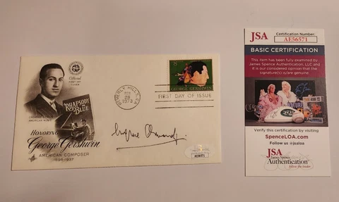 Eugene Ormandy Signed JSA COA Autograph Auto Classical Music Conductor Envelope Cover