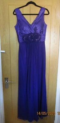 JORA COLLECTION LADIES - SIZE LARGE UK 10-12 - PURPLE - PROM / EVENING DRESS - Image 1 of 4