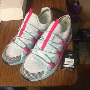 Athletic Works Memory Foam Breathable Knit MULTI COLOR Girls Shoes SIZE 6 NWTS!! - Picture 1 of 7