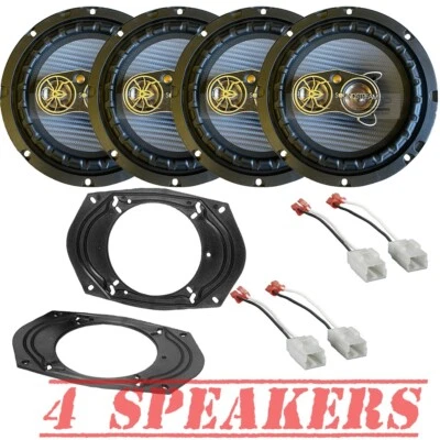 SOUNDSTREAM PS-65 Soundstream PS65 6.5" Front/Rear Door Speakers for 2002-2008 Dodge RAM 1500,2500