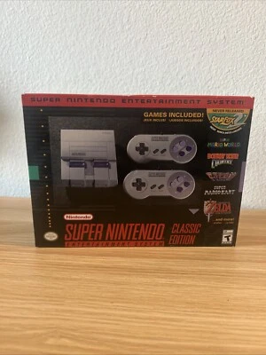 Super Nintendo Entertainment System SNES Classic Edition BRAND NEW! AUTHENTIC!! - Image 1 of 4