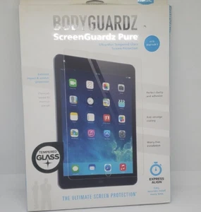 BodyGuardz Pure Glass Screen , Tempered Protection Apple. iPad Air - Air 2 . New - Picture 1 of 2