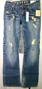 Women's Blue Jeans Jessie by Southern Thread Style No. 291, Waist: 25, Length: R - Picture 1 of 10