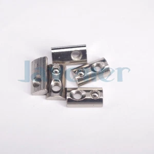 10 piezas Tuerca de resorte T M6 bloque de elasticidad medio redondo para perfil de aluminio 2020 - Imagen 1 de 5