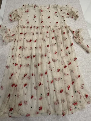 Vestido Cherry Tull para niñas Foto 1 de 4