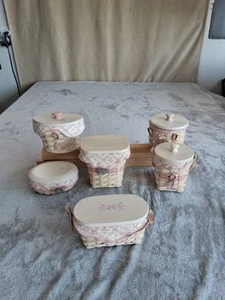 Menge 6 Longaberger Horizon Of Hope Körbe. - Bild 1 von 14