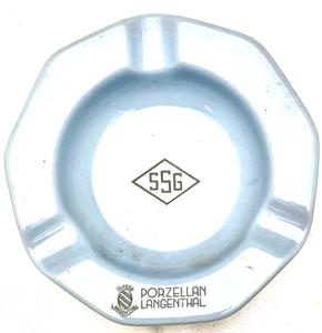 HERMOSO CENICERO DE PORCELANA LANGENTHAL SUIZO SSG DE COLECCIÓN 5,3", c1970 en muy buena condición - Imagen 1 de 4