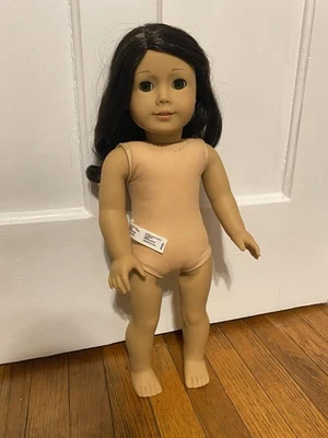 American Girl Truly Me Just Like You 41 Curly Black Hair Green Eyes - Image 1 of 4