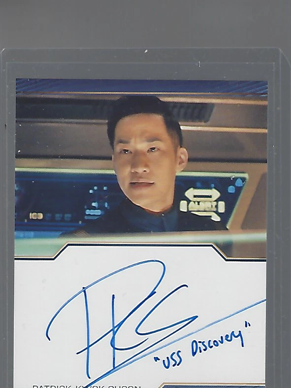 Star Trek Discovery Season 3 P. Kwok-Choon (Inscription) Autograph - Bild 1 von 1