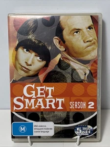 Get Smart Season 2 DVD 5 Disc Set Region 4 Don Adams Free Post - Picture 1 of 7