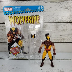 Hasbro Marvel Legends Retro Wolverine Brown Suit 2017 6" Action Figure Open Box - Picture 1 of 14