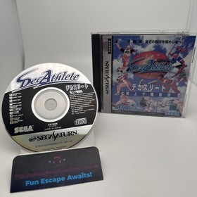 Decathlete Sega Sports - Sega Saturn Japan import US Seller