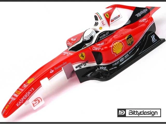 Bittydesign BDF1-T6C TYPE-6C 1/10 F1 Karosserie - Bild 1 von 1