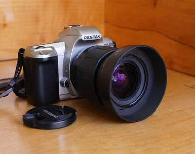 Cámara fotográfica Pentax ZX MZ-60 35 mm con zoom de 28-80 mm probada, funciona en V buen estado KE Foto 1 de 4