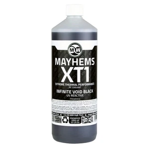 Mayhems XT1 Premix Thermal Performance Series PC Coolant, Infinite Void Black 1L - Picture 1 of 1