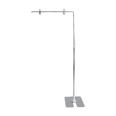 Poster Display Stand for Table Stainless Steel with Clips Poster Board Stand - Image 1 of 2