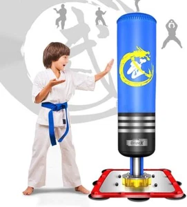Standboxsack Boxpuppe Boxdummy Dummytraining Punching Bag Boxsack Boxpartner DE - Bild 1 von 7
