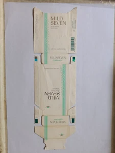 opened empty cigarette soft pack--100 mm-Japan-Mild seven - Picture 1 of 1