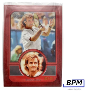 ANDRE AGASSI 2020 Transcendent Tennis HOF VIP Party #6 RED REFRACTOR 3/10 NM/M - Picture 1 of 7
