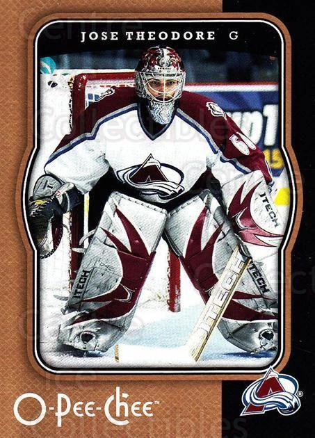 2007-08 O-Pee-Chee #125 Jose Theodore - Image 1 of 1