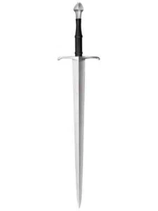 Custom & Handmade Medieval Warrior Functional Battle Ready Sword With Scabbard  - Picture 1 of 2