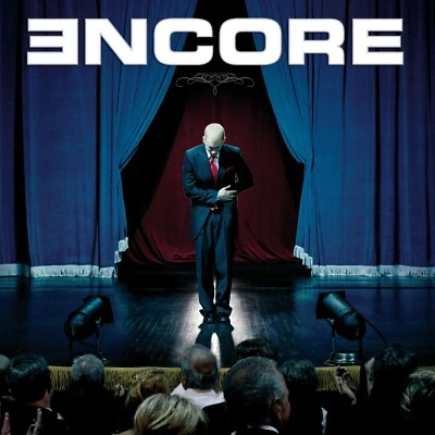 EMINEM Encore BANNER HUGE 4X4 Ft Fabric Poster Tapestry Flag album cover art - Image 1 of 3
