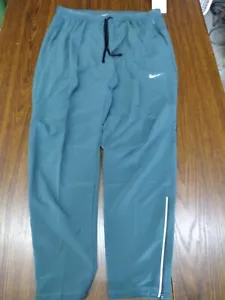 Nike Men's L Phenom Dri-Fit Woven Running Pants DQ4745-309 Spruce Reflective - Picture 1 of 16