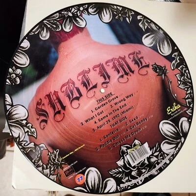 Sublime s/t self titled LP 2002 EU import PICTURE DISC VG+ - Image 1 of 2
