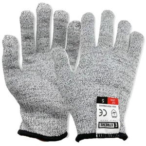 GUANTES DE TRABAJO DE SEGURIDAD ANTI CORTES PU CONSTRUCTORES PROTECCIÓN NIVEL 5 1-12 PARES - Imagen 1 de 13