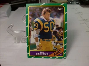1986 Topps Football  #89 - Jim Collins - Los Angeles Rams  86-017 - Picture 1 of 2
