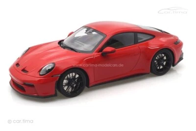 Porsche 911 (992) Gt3 Touring Rosso Indaco / Ruota Nero MINICHAMPS 1:18 - Immagine 1 di 4