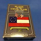 Flags of the Civil War Card Game New Sealed Educational