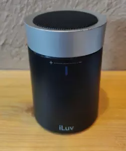 Iluv Black Portable Wireless WiFi/Bluetooth Voice Control Smart Speaker w Alexa - Picture 1 of 5