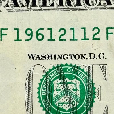 1961 21st December Birthday 1961 21 Dec Dollar Fancy Serial Number Free Shipping - Image 1 of 3