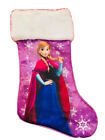 19in Disney Princess Frozen Anna Purple White Christmas Stocking