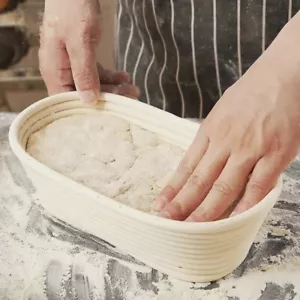 Rattan Bread Basket Sourdough Fermenation Brotform Proofing Proving Baskets US - Picture 1 of 15