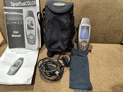 Magellan Sportrak Color GPS Tracking Handheld Hiking Outdoors Camping Works - Image 1 of 3