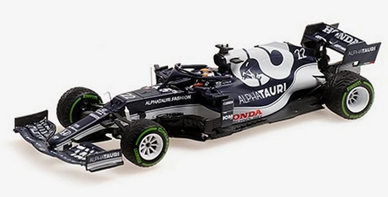 Alpha Tauri AT2 GP Turkey 2021 Yuki Tsunoda 1:43 MINICHAMPS 417211722 - Immagine 1 di 1