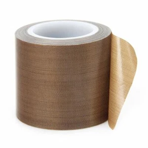 US PTFE Teflon Tape adhesive 8"x33ft 180um 662℉ high-temp Fiberglass Tape 200mm - Picture 1 of 6