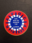 Nice Older Early 80'S Blackwatch Rapoca Coal Company Coal Mining Sticker