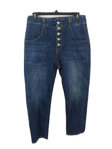 Veronica Beard Damen Jeans 29 8 Arya Straight High Rise Exposed Button Fly - Bild 1 von 7