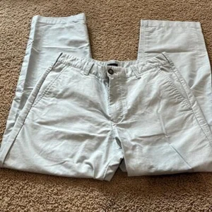 IZOD Men Light Blue 30x32 Pants 4 Pocket 100 percent Cotton 👖👖 - Picture 1 of 15