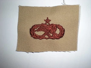 USAF ACFT MUNITIONS MAINTENANCE 7 LEVEL  BADGE - DESERT - Picture 1 of 1