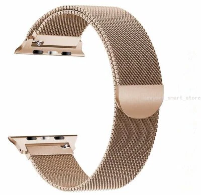 For Apple Watch iWatch Band Series 11 10 9 8 7 SE Magnetic Stainless Steel Strap - Image 1 of 4