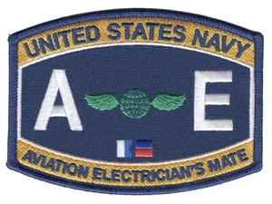 Parche de clasificación naval AE Aviation Electrician's Mate EE. UU. - Imagen 1 de 1