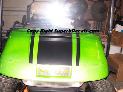 Все сделать гольф-кар EZGO клуб автомобиля капот под сиденье полоски наклейки графика - Изображение 1 из 4