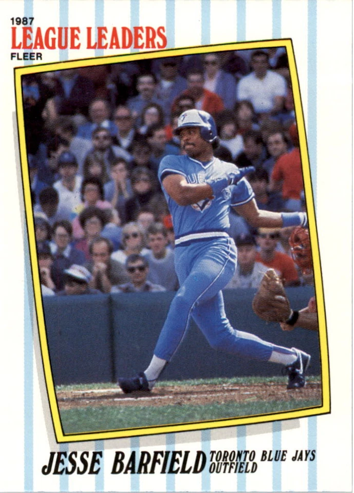 B3175- 1987 Fleer League Leaders BB Cards 1-44 -You Pick- 15+ FREE US SHIP - Image 1 of 1