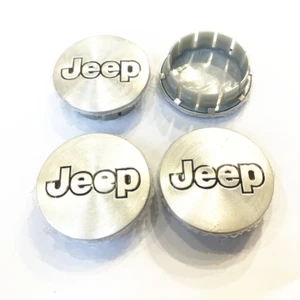 4PCS Alloy Wheel  Center Cap Rim For Jeep 56MM  2.2" Cherokee Wrangler Compass - Picture 1 of 2